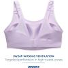 imageBrooks Womens Scoopback 20 Sports Bra for High Impact Running Workouts ampamp Sports with Maximum SupportLt Purple