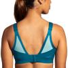 imageBrooks Womens Scoopback 20 Sports Bra for High Impact Running Workouts ampamp Sports with Maximum SupportMoroccan BlueAqua