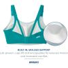 imageBrooks Womens Scoopback 20 Sports Bra for High Impact Running Workouts ampamp Sports with Maximum SupportNile GreenLight Mint