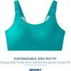 imageBrooks Womens Scoopback 20 Sports Bra for High Impact Running Workouts ampamp Sports with Maximum SupportNile GreenLight Mint
