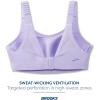 imageBrooks Womens Scoopback 20 Sports Bra for High Impact Running Workouts ampamp Sports with Maximum SupportViolet Dash