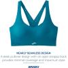imageBrooks Womens Strappy 20 Sports Bra for Running Workouts ampamp Sports with Medium SupportLagoon
