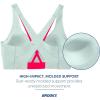 imageBrooks Womens Strappy 20 Sports Bra for Running Workouts ampamp Sports with Medium SupportMint MixHyper Pink