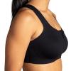 imageBrooks Womens Zip 20 Sports Bra for Running Workouts ampamp SportsBlack