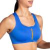 imageBrooks Womens Zip 20 Sports Bra for Running Workouts ampamp SportsBluetifulGolden Hour
