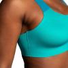 imageBrooks Womens Zip 20 Sports Bra for Running Workouts ampamp SportsNile GreenLagoonLight Mint