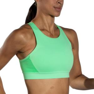 imageBrooks Womens 3 Pocket Sports Bra for Running Workouts ampamp SportsNeo Green