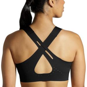 imageBrooks Womens Crossback 20 Sports Bra for Running Workouts ampamp SportsBlack