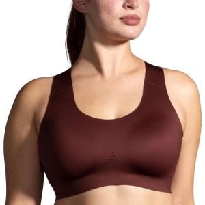 imageBrooks Womens Crossback 20 Sports Bra for Running Workouts ampamp SportsRun RaisinCopper