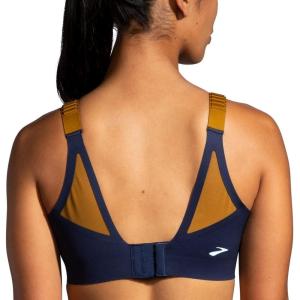 imageBrooks Womens Scoopback 20 Sports Bra for High Impact Running Workouts ampamp Sports with Maximum SupportNavyBurnt OliveIce Blue
