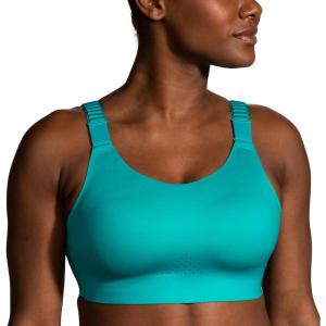 imageBrooks Womens Scoopback 20 Sports Bra for High Impact Running Workouts ampamp Sports with Maximum SupportNile GreenLight Mint