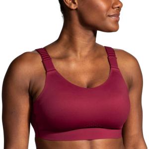 imageBrooks Womens Scoopback 20 Sports Bra for High Impact Running Workouts ampamp Sports with Maximum SupportRazzmatazzQuartz