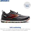 imageBrooks Mens Cascadia 18 GTX Waterproof Mountain Trail Running ShoeBlackened PearlBlackTomato