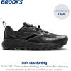 imageBrooks Mens Cascadia 18 Mountain Trail Running ShoeBlackBlackened PearlGrey