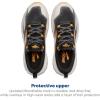 imageBrooks Mens Cascadia 18 Mountain Trail Running ShoeBlackBlue WashOrange