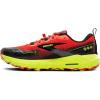 imageBrooks Mens Cascadia 18 Mountain Trail Running ShoeCherry TomatoLimeBlack
