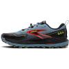 imageBrooks Mens Cascadia 18 Mountain Trail Running ShoeCitadelEbonyLime