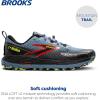 imageBrooks Mens Cascadia 18 Mountain Trail Running ShoeCitadelEbonyLime