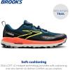 imageBrooks Mens Cascadia 18 Mountain Trail Running ShoeLegion BlueBlackFlame