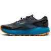 imageBrooks Mens Divide 5 Trail Running ShoeEbonyMosaic BlueOrange