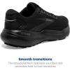 imageBrooks Mens Glycerin 21 Neutral Running ShoeBlackBlackEbony
