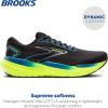 imageBrooks Mens Glycerin 21 Neutral Running ShoeBlackBlueNightlife