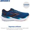 imageBrooks Mens Glycerin 21 Neutral Running ShoeBlue OpalBlackNasturtium
