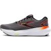 imageBrooks Mens Glycerin 21 Neutral Running ShoeGreyMandarin RedGreen