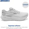 imageBrooks Mens Glycerin 21 Neutral Running ShoeWhiteWhiteGrey