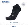 imageBrooks RunIn No Show Socks I Comfort Fit Unisex Performance Running Socks 3Pack SetBlack