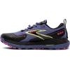 imageBrooks Womens Cascadia 18 GTX Waterproof Mountain Trail Running ShoeGrey BlueBlackPink