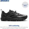 imageBrooks Womens Cascadia 18 Mountain Trail Running ShoeBlackBlackened PearlGrey