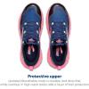 imageBrooks Womens Cascadia 18 Mountain Trail Running ShoeGrey BluePinkSunny Lime