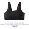 imageBrooks Womens Convertible 20 Sports Bra for High Impact Running Workouts and Sports with Maximum SupportBlack