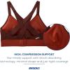 imageBrooks Womens Interlace Sports Bra for High Impact Running Workouts ampamp Sports with Maximum SupportCopperRun Raisin