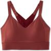 imageBrooks Womens Interlace Sports Bra for High Impact Running Workouts ampamp Sports with Maximum SupportTerracotta