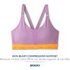 imageBrooks Womens Plunge 30 Sports Bra for Running Workouts ampamp SportsBright OrchidOrange Pop