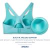 imageBrooks Womens Racerback 20 Sports Bra for High Impact Running Workouts ampamp Sports with Maximum SupportAqua