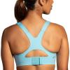 imageBrooks Womens Racerback 20 Sports Bra for High Impact Running Workouts ampamp Sports with Maximum SupportAqua