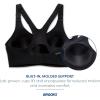 imageBrooks Womens Racerback 20 Sports Bra for High Impact Running Workouts ampamp Sports with Maximum SupportBlack