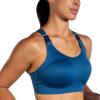 imageBrooks Womens Racerback 20 Sports Bra for High Impact Running Workouts ampamp Sports with Maximum SupportBlue AshNavy