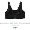 imageBrooks Womens Underwire Sports Bra for High Impact Running Workouts ampamp Sports with Maximum SupportBlack