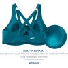 imageBrooks Womens Underwire Sports Bra for High Impact Running Workouts ampamp Sports with Maximum SupportLagoon
