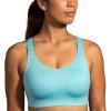 imageBrooks Womens Racerback 20 Sports Bra for High Impact Running Workouts ampamp Sports with Maximum SupportAqua