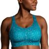 imageBrooks Womens Racerback 20 Sports Bra for High Impact Running Workouts ampamp Sports with Maximum SupportLagoon Speckle Print