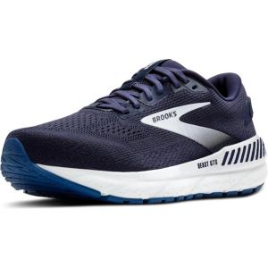imageBrooks Mens Beast GTS 24 Supportive Running ampamp Walking ShoePeacoatTrue NavyWhite