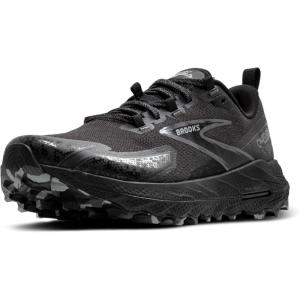 imageBrooks Mens Cascadia 18 Mountain Trail Running ShoeBlackBlackened PearlGrey