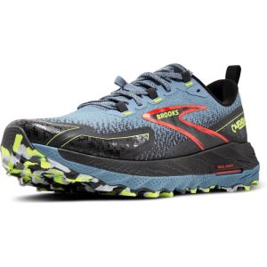 imageBrooks Mens Cascadia 18 Mountain Trail Running ShoeCitadelEbonyLime
