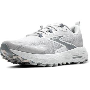 imageBrooks Mens Cascadia 18 Mountain Trail Running ShoeOysterPrimer GreyCoconut