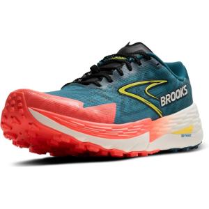 imageBrooks Mens Catamount 4 Speed Trail Running ShoeLegion BlueCelestialFlame